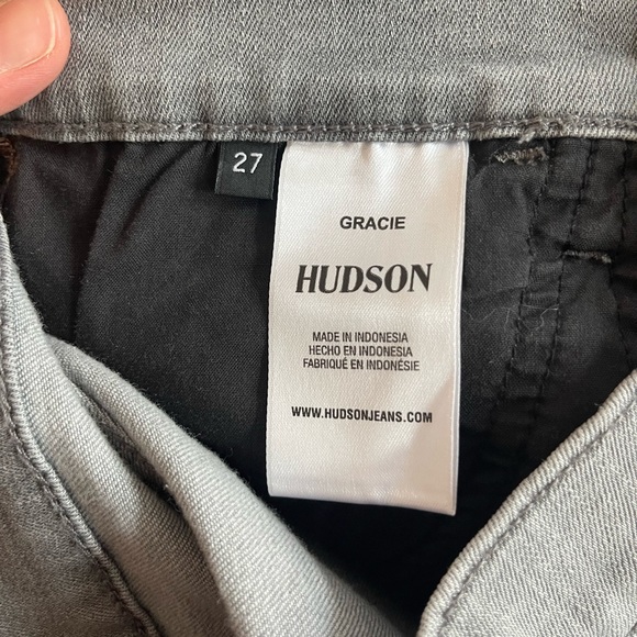 hudson gracie mid rise jean short - Picture 3 of 5